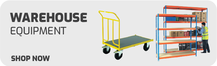 Banner linking to warehouse equipment page